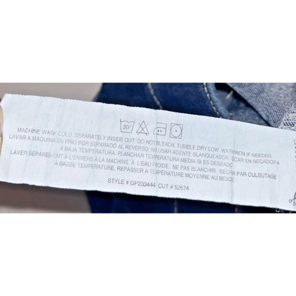 YMI Girls Size 10 Denim Jeans Blue Skinny Low Rise Dark Wash Stretch Comfortable - Picture 12 of 13